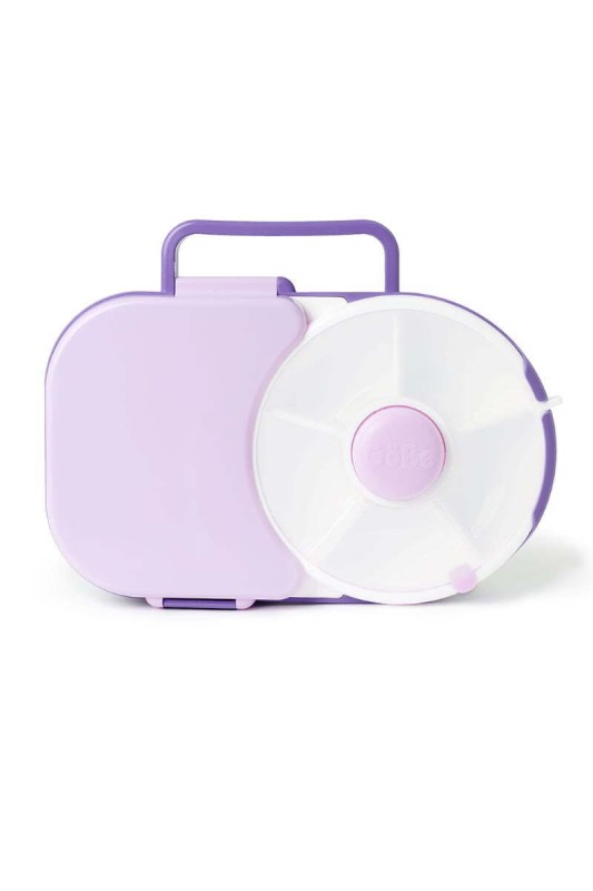 Gobe śniadaniówka dla dzieci 2w1 lunchbox / snackbox fioletowy
