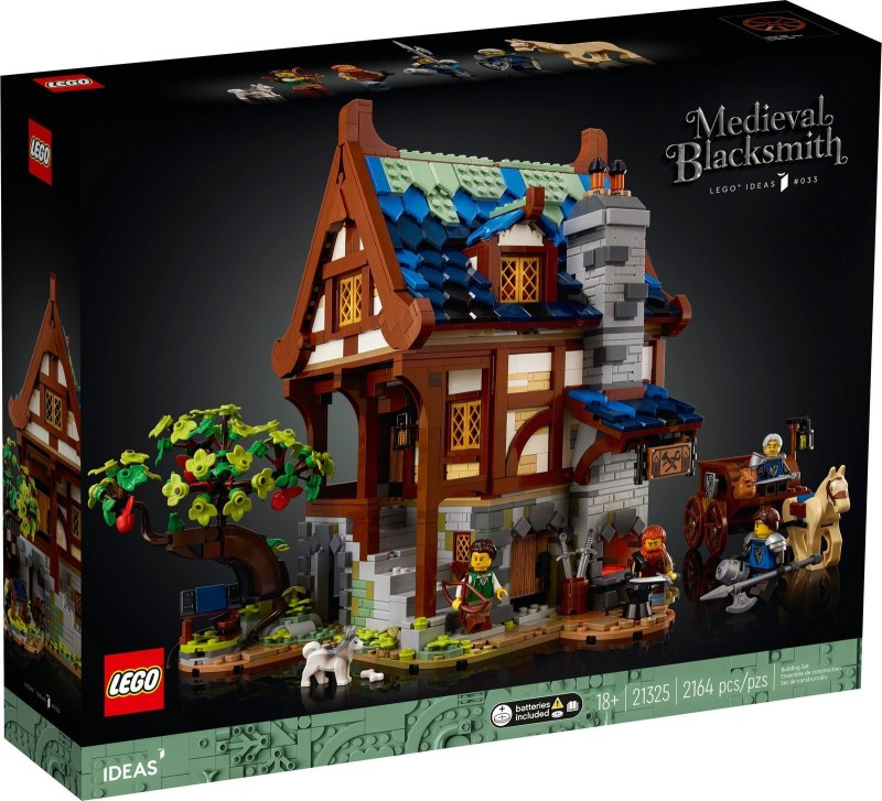 LEGO® 21325 Ideas - Średniowieczna kuźnia