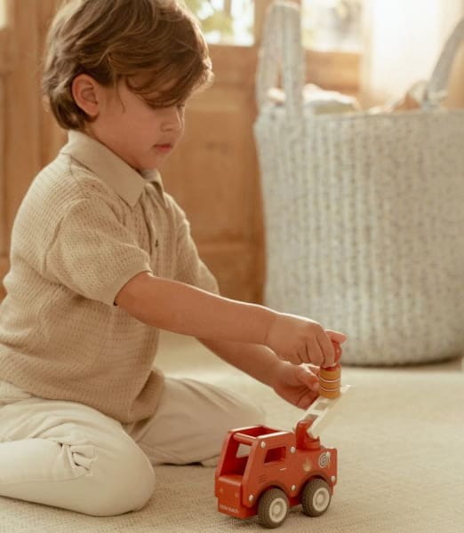 Little Dutch drewniana straż pożarna