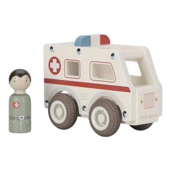 Little Dutch drewniany ambulans