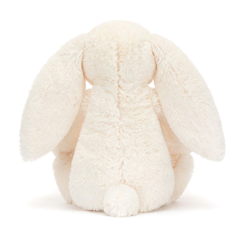 Jellycat Króliczek kremowy kwieciste uszy 31cm  