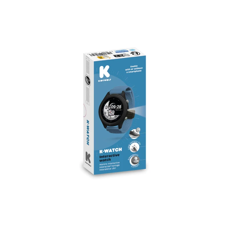 Kidywolf smartwatch K-Watch niebieski