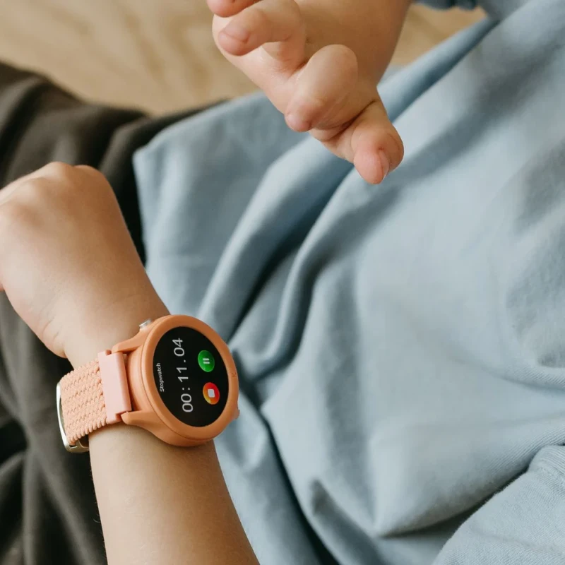 Kidywolf smartwatch K-Watch koralowy