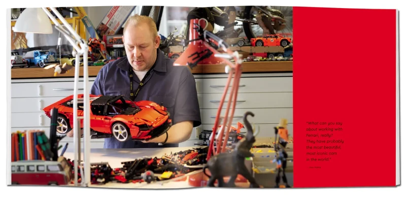 LEGO® 42143 Technic - Ferrari Daytona SP3 + książka (w języku angielskim)