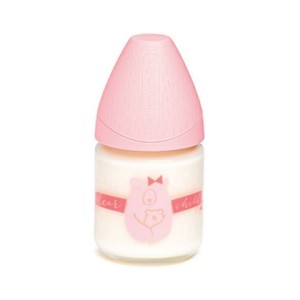 Szklana butelka z systemem antykolkowym 120 ml  Meaningful Life Suavinex