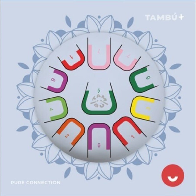 Tambu+ bębenek językowy - Pure Connection - niebieski