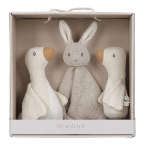 Little Dutch Zestaw prezentowy dzianinowy Newborn Naturals