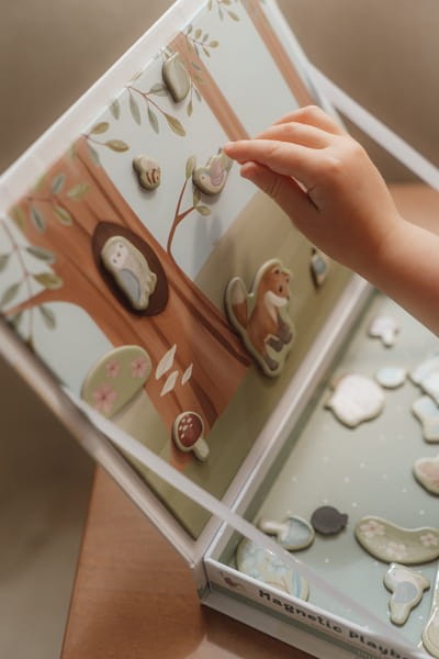 Little Dutch Magnesy w pudełku Forest Friends