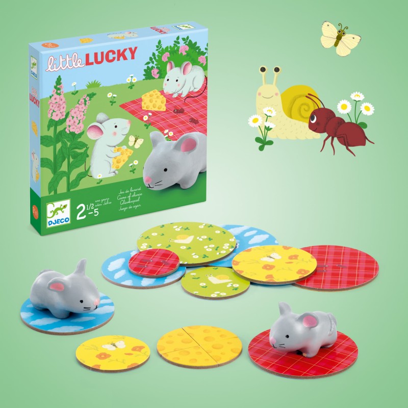 DJECO Gra planszowa Little Lucky