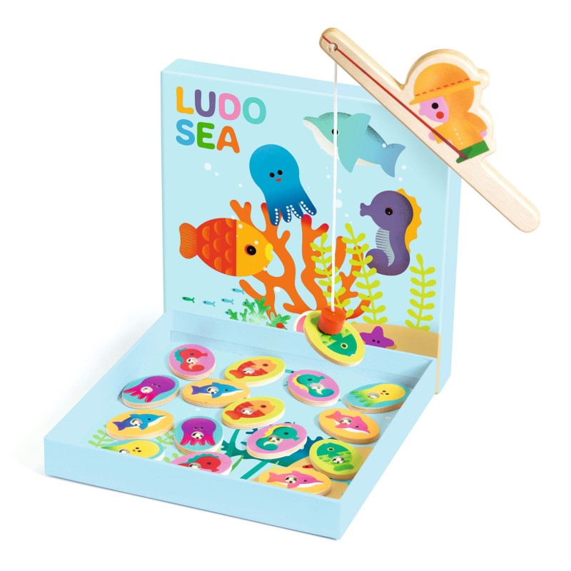 DJECO Zestaw 4 gier LudoSea
