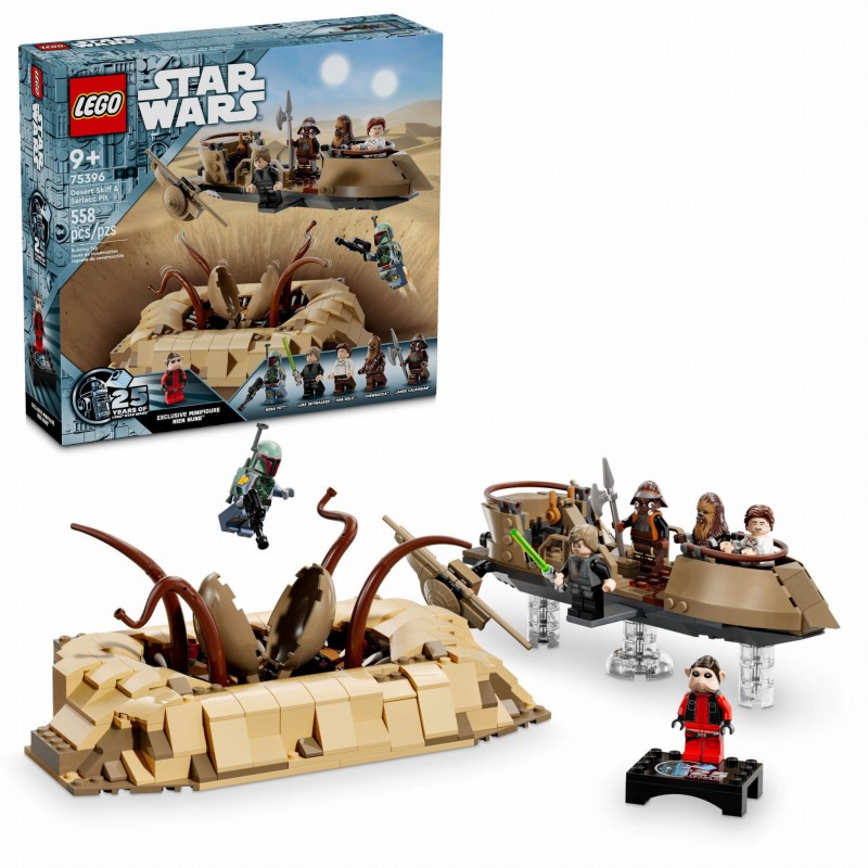 LEGO® 75396 Star Wars - Pustynna barka i jama sarlacca (uszkodzone pudełko)