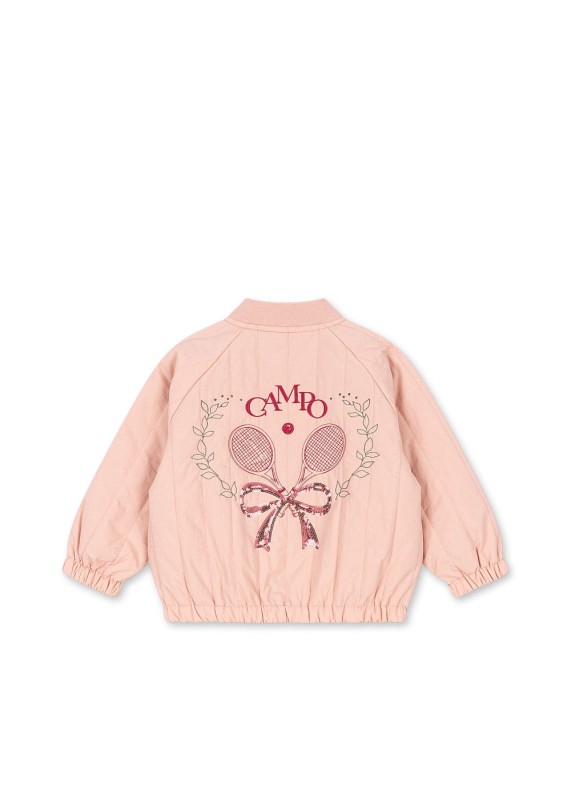 Konges Sløjd kurtka bomberka z cekinami Mellow Rose 