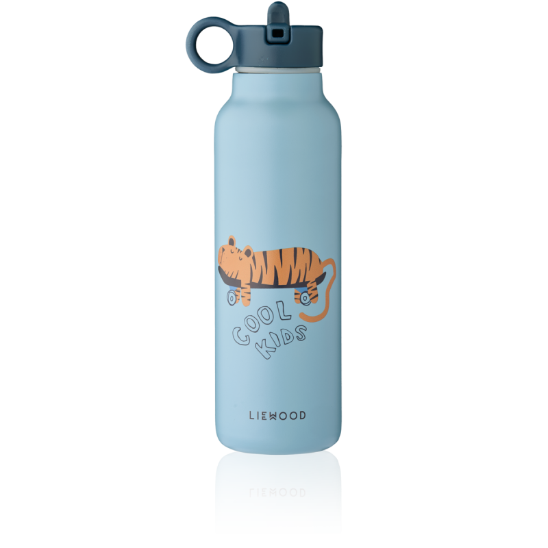 LIEWOOD bidon termiczny Falk 500ml - Tiger / Beach blue