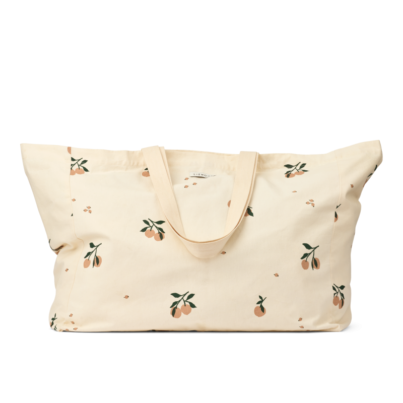 Liewood torba bawełniana maxi Peach / Sea shell