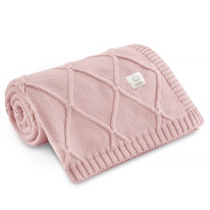 Yosoy koc 100% merino Diamonds brudny róż