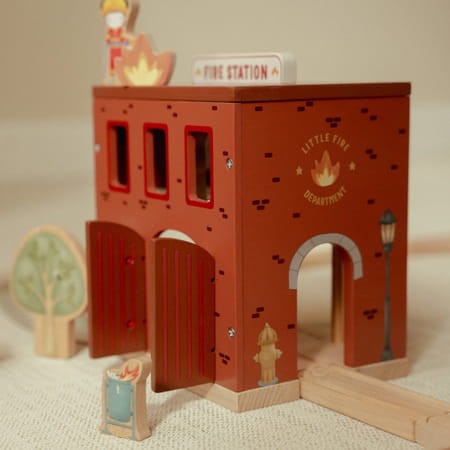 Little Dutch Drewniana remiza strażacka