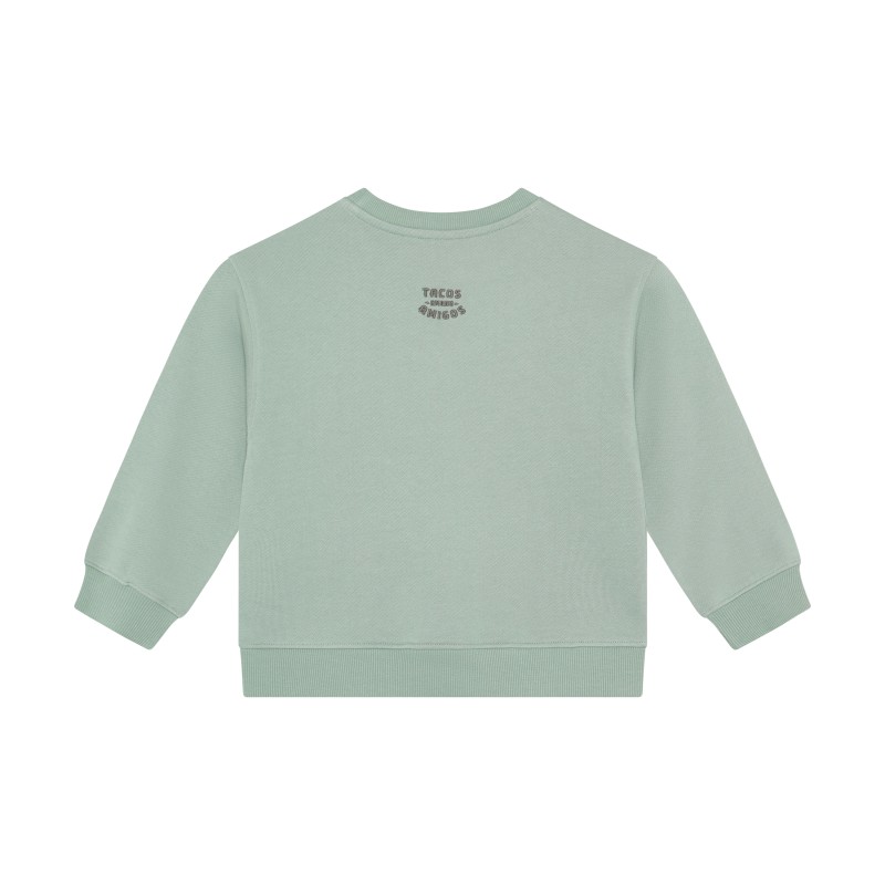 Daily7Kids bluza dziecięca oversize z nadrukiem „Taco Tuesday” 