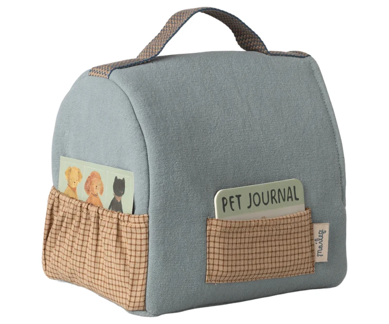 Maileg Transporter dla pupila– dusty blue