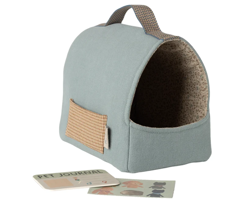 Maileg Transporter dla pupila– dusty blue