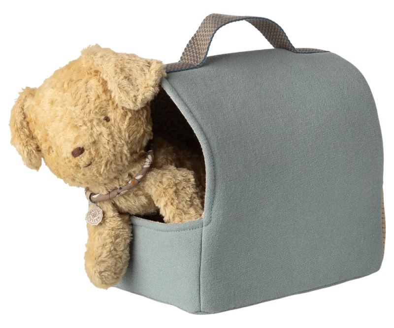 Maileg Transporter dla pupila– dusty blue