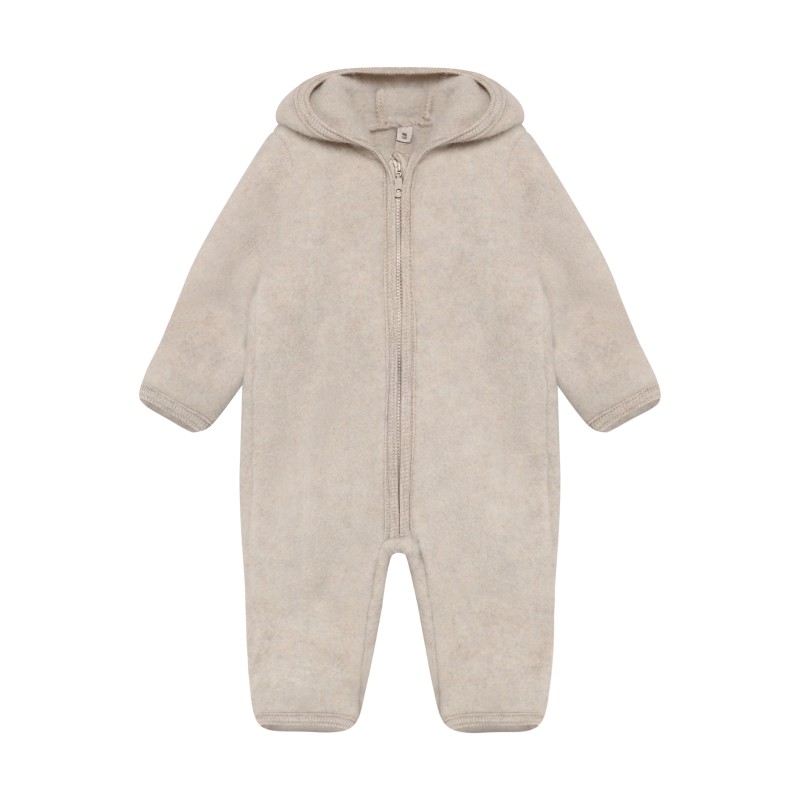 HUTTELIHUT kombinezon z wełny merino Camel Melange 