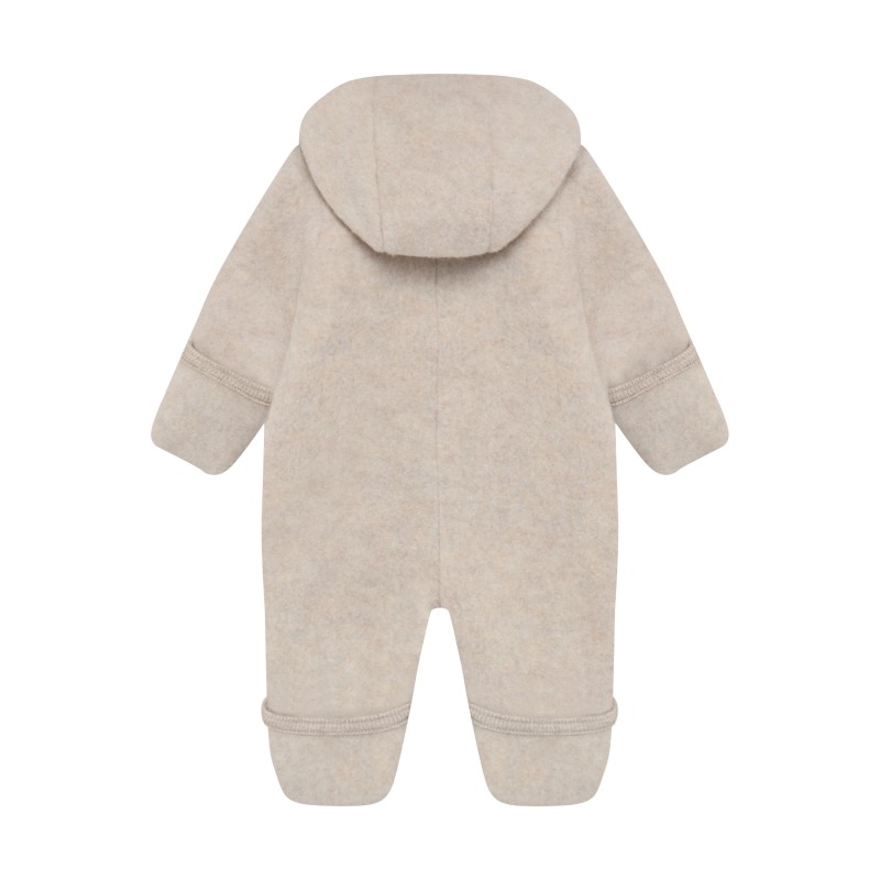 HUTTELIHUT kombinezon z wełny merino Camel Melange 