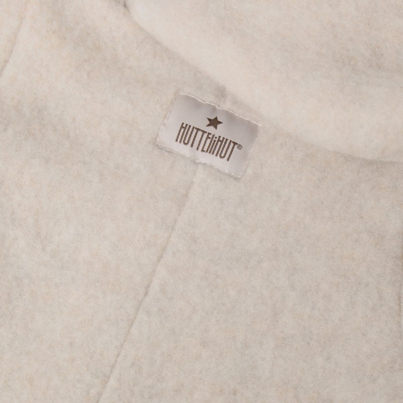 HUTTELIHUT kombinezon z wełny merino Camel Melange 