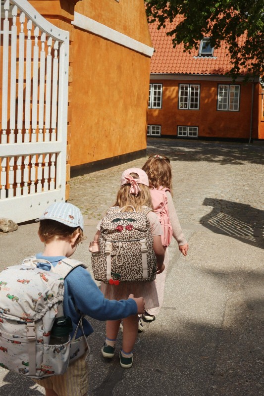 Konges Sløjd plecak szkolny truskawka