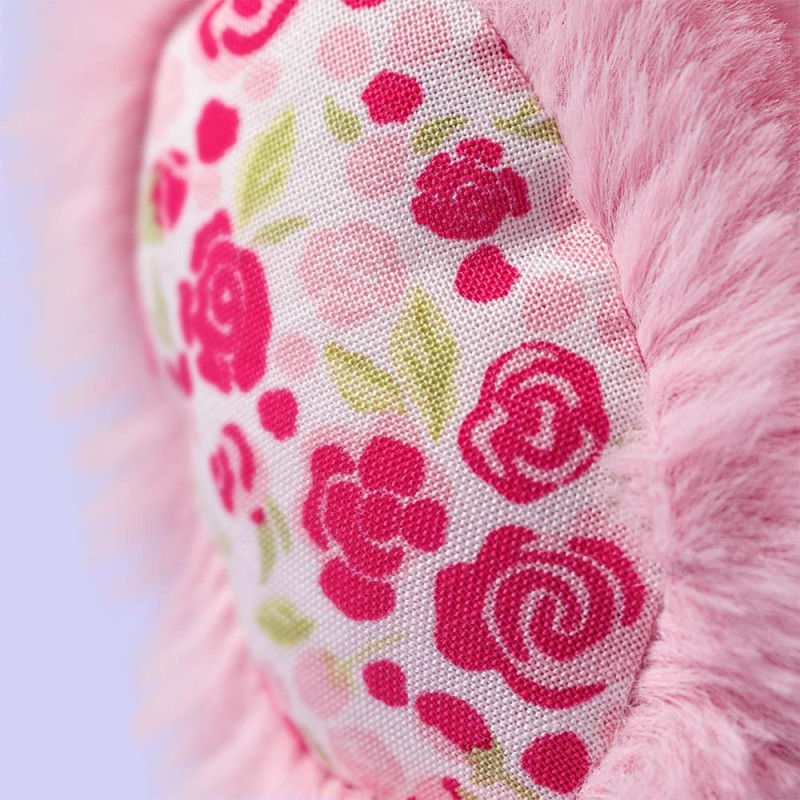 Jellycat Króliczek LUX różowy z Kwiecistymi Uszami 31 cm 