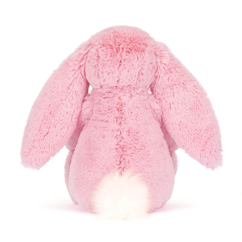 Jellycat Króliczek LUX różowy z Kwiecistymi Uszami 31 cm 