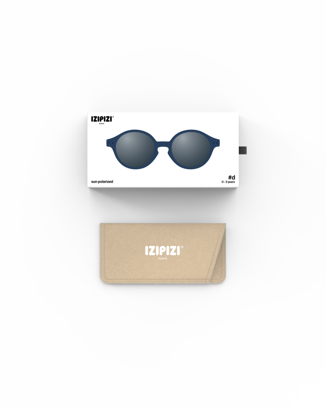 IZIPIZI okulary przeciwsłoneczne dla dzieci 0-3 lata #d Denim Blue