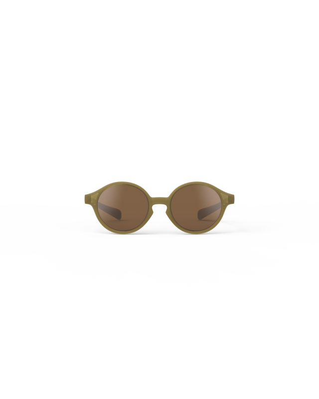 IZIPIZI okulary przeciwsłoneczne dla dzieci 0-3 lata #d Glossy Kaki