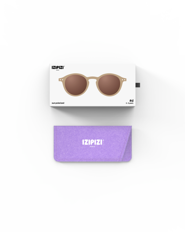 IZIPIZI okulary przeciwsłoneczne dla dzieci 3-5 lat #d Macchiato