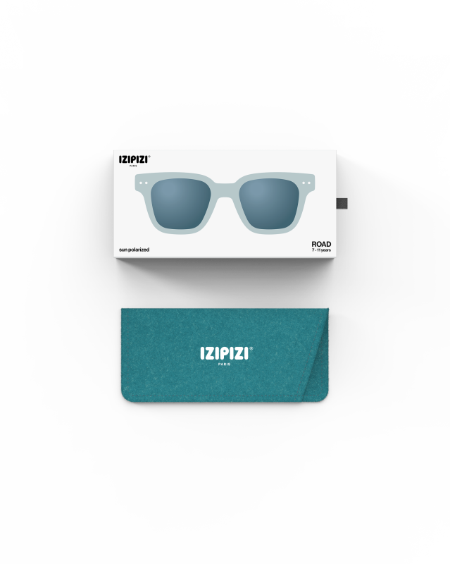 IZIPIZI okulary przeciwsłoneczne dla dzieci 7-11 lat #road Frozen Blue