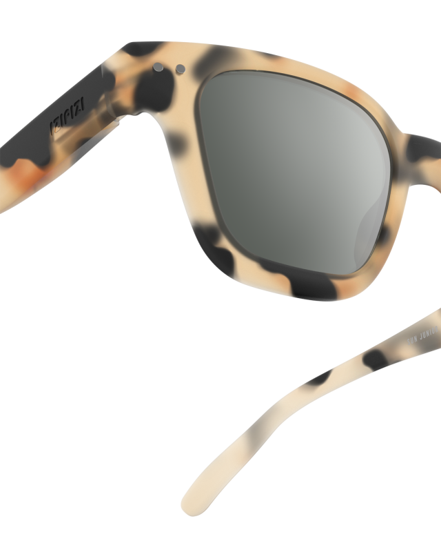 IZIPIZI okulary przeciwsłoneczne dla dzieci 7-11 lat #road Light Tortoise