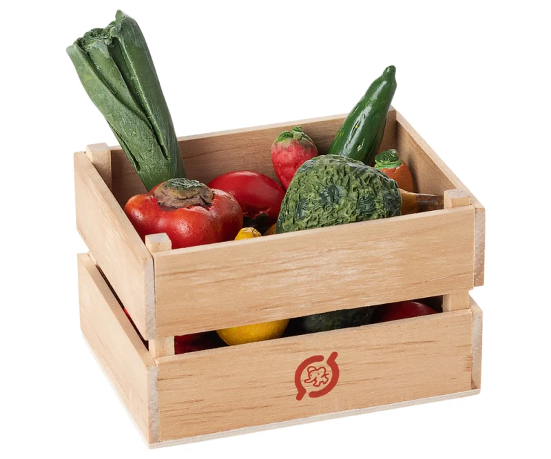 Maileg Skrzynka z warzywami i owocami, Veggies and fruits