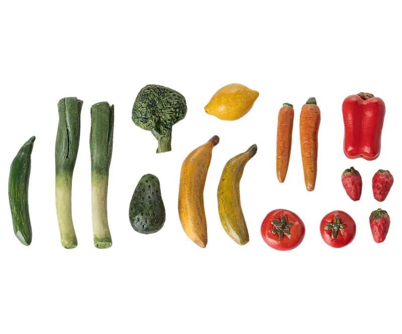 Maileg Skrzynka z warzywami i owocami, Veggies and fruits