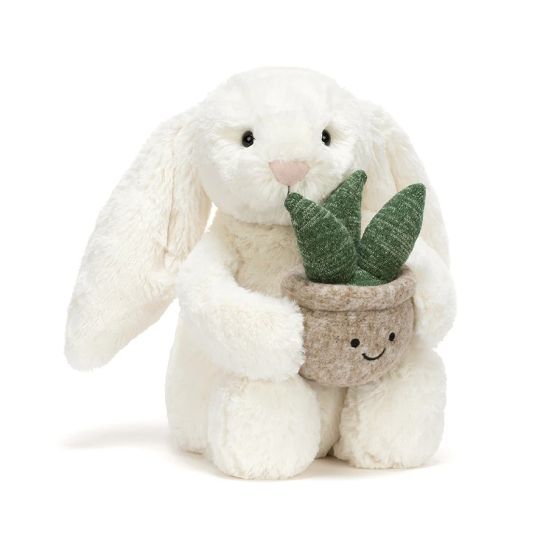 Jellycat Króliczek Kremowy z Aloesem 31 cm