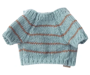 Maileg sweterek dla pieska Dusty blue