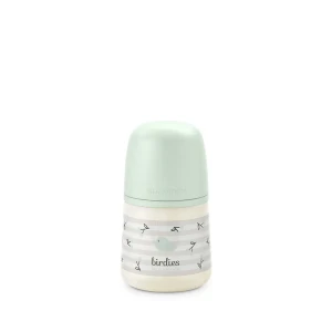 Suavinex Butelka SX Pro 150 ml, przepływ wolny S – zielona| Birdies