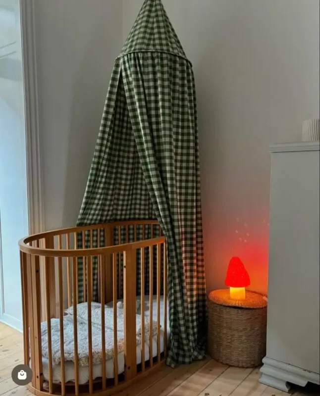EGMONT Lampka nocna LED, Grzybek czerwony 
