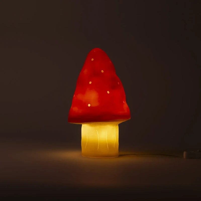 EGMONT Lampka nocna LED, Grzybek czerwony 