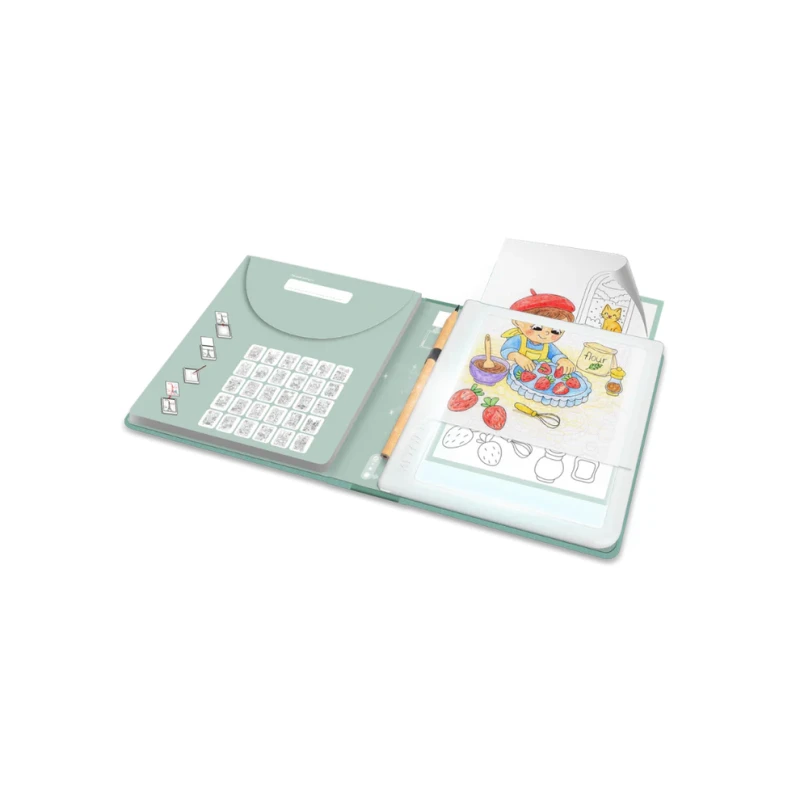 Kidywolf KIDYDRAW – podświetlany tablet do nauki rysowania food