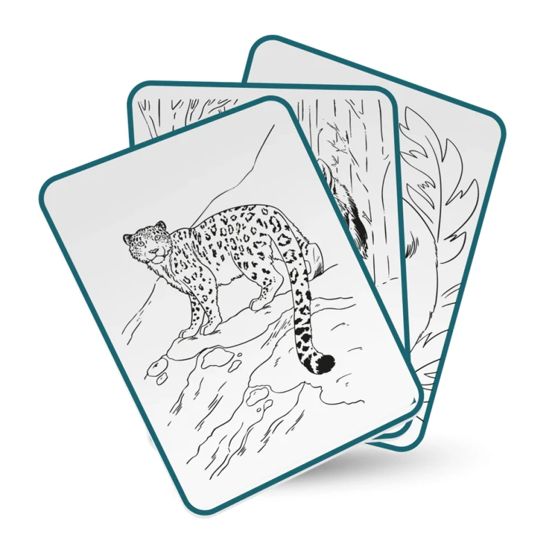 Kidywolf KIDYDRAW – podświetlany tablet do nauki rysowania animals