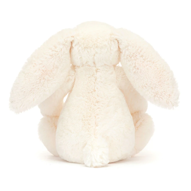 Jellycat Króliczek z Kwiecistymi Uszami Kremowy „Berry” 18 cm