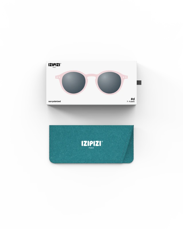 IZIPIZI okulary przeciwsłoneczne dla dzieci 7-11 lat #D Pink 