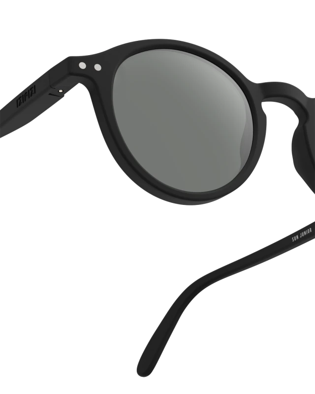 IZIPIZI okulary przeciwsłoneczne dla dzieci 7-11 lat #D Black 