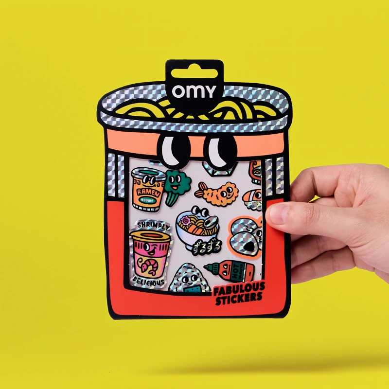 Omy Odlotowe Winylowe Naklejki BIG Noodle