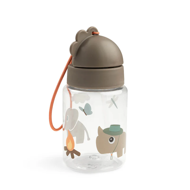 Done by Deer Bidon ze słomką – Tiny Trails Sand | 280 ml