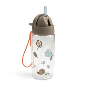 Done by Deer Bidon ze słomką – Tiny Trails Sand | 350 ml 